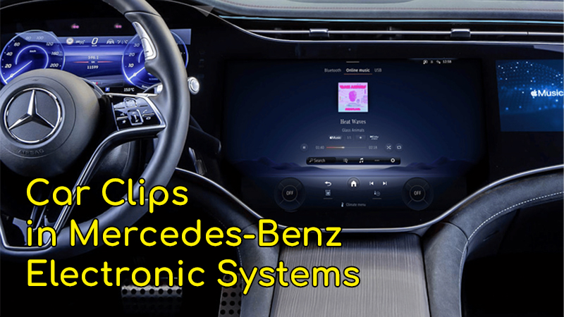 Кріплення в автомобільних електронних системах Mercedes-Benz